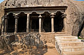 Mamallapuram - Tamil Nadu. the Mahishamardhini cave.  